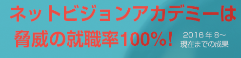 ネットビジョン就職率