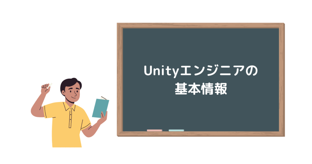 Unityエンジニアの基本情報
